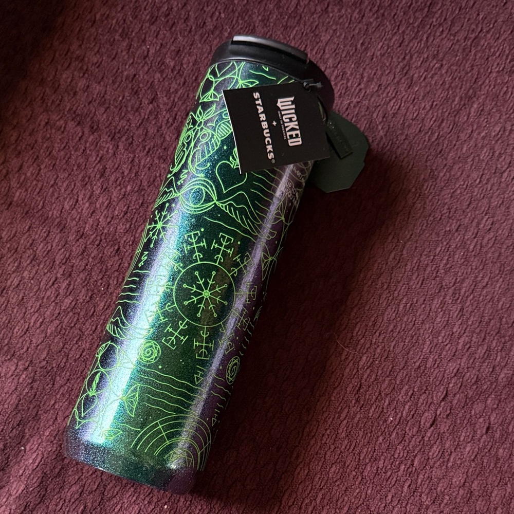 Starbucks Wicked Enchanted Green Tumbler